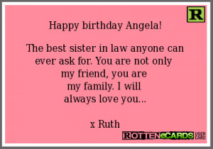 Happy birthday Angela!The best sister in law anyone can ever ask for ...
