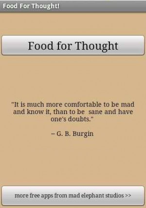 Food For Thought and Quotes - Quotes and Words of Wisdom!