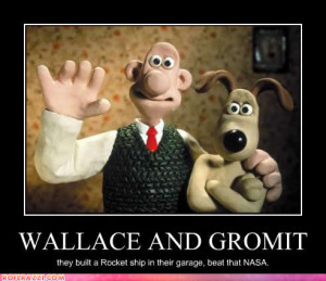 wallace and gromit funny