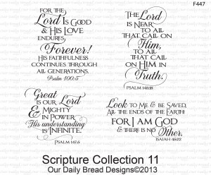 Our Daily Bread Designs, Scripture Collection 11