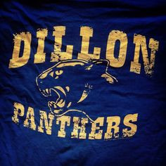 Dillon Panthers t-shirt. Clear eyes, full hearts, can’t lose. #FNL