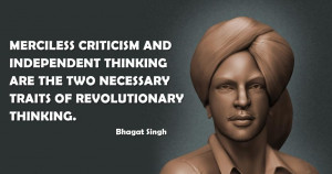 Patriot Martyr Bhagat Singh HD Images Quotes Wallpaper in Hindi ...