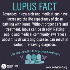 Lupus Awareness / Molly's Fund Fighting Lupus / Advances in research ...