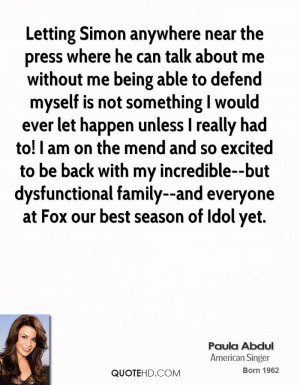 ... dysfunctional family--and everyone at Fox our best season of Idol yet
