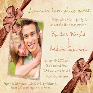 Ideas For Engagement Party Invitations - How To Choose Engagement
