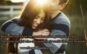 Meaningful quotes most beautiful girl in the world