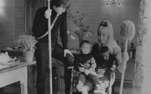 Cynthia, Julian and John Lennon