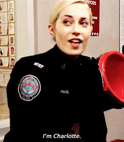 mine rookie blue charlotte sullivan this would be me though honestly