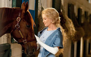 Diane Lane stars in Secretariat, a film about a racehorse, that has ...