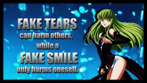 Anime Quotes | C.2| Fake Tears... by Legit-Dinosaur