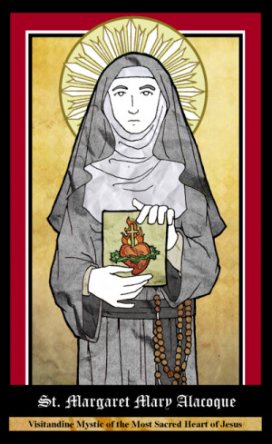 St Margaret Mary Alacoque by NowitzkiTramonto