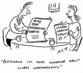 Global Warming - Warmongering?