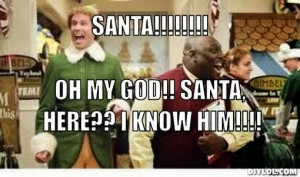 Will Ferrell Elf Santa