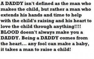 Awe. So true. My bubba has the BEST father figure.