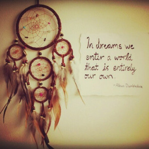 Dreamcatcher Quotes Tumblr Harry potter, dumbledore quote
