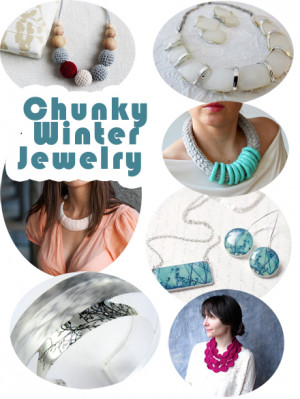 Chunky Handmade Jewelry Designs for Winter
