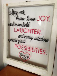 Vintage Hand Painted Window by PrettyOldWindows on Etsy, $75.00 More