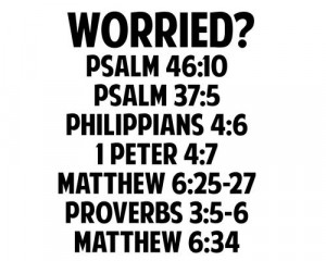 Don't worry God has it under control