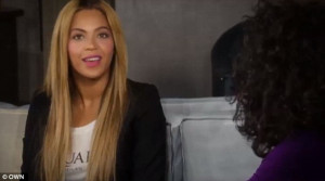 Contemplative: Beyonce takes a moment to forge an answer to one of the ...