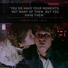 Han Solo and Princess Leia from Star Wars Return Of The Jedi ~ these ...