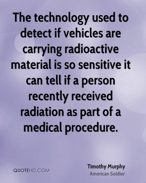 The technology used to detect if vehicles are carrying radioactive ...
