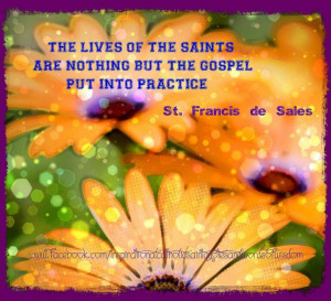 St. Francis De Sales Quote