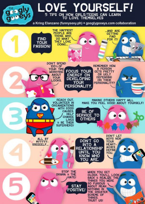 LOVE YOURSELF!: 5 tips on how girls/teens can learn to love themselves