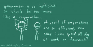 government inefficiency | The Chalkboard Manifesto