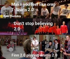 Glee's repeating storylines