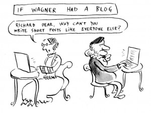 Classical Cartoon At Noon: If Wagner Had A Blog