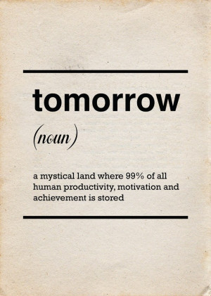 Let's procrastinate (not really)