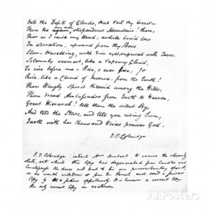 samuel-taylor-coleridge-last-lines-of-coleridge-s-poem-hymn-before ...