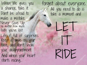 Let It Ride!