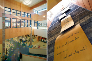 ALSC Architects | Eastmont Junior High School, Commons Quotes