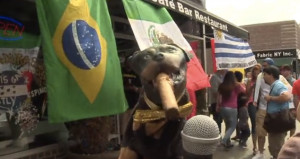 Triumph the Insult Comic Dog’s Epic Roast of the WC (Video)