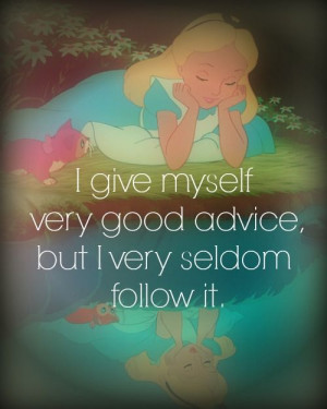 Alice in Wonderland quote 