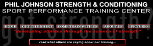 ... strength and conditioning program that was sport specific and could be
