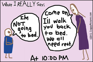 The pee denial annoys the crap out of me.