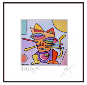 Cat Cubism Paintings