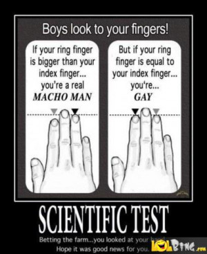 Test your men women… test them! lol.. I passed