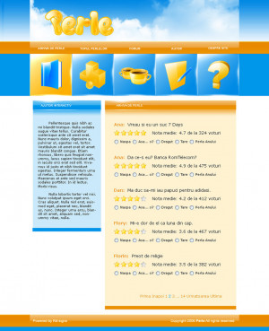 Funny Quotes Voting Website by rd-signs