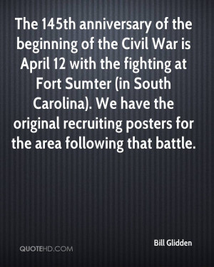 ... the original recruiting posters for the area following that battle