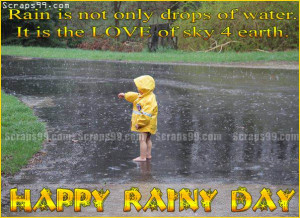 Images Rainy day cute wishes form cute baby in Cute rainy day quotes