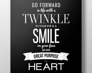 Inspirational Quote Poster Black & White Motivational LDS Mormon Art ...