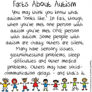 Facts about Autism