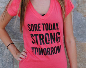 ... Gym Shirt. Running T-Shirt. Exercise T-Shirt. Womens Workout T-Shirt