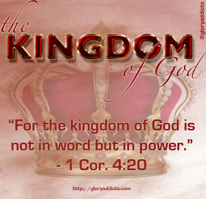The Kingdom is power. #kingdomquotes #power