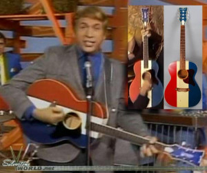 ... buck owens here s his signature guitar the silvertone buck owens model
