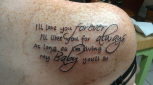 My new tattoo, for my sweet baby boys
