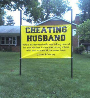 Most outrageous ways women expose cheating men